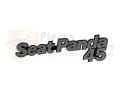 Anagrama Trasero Seat Panda 45 con leve tara