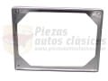 Soporte matricula cuadrado plástico cromado Seat 131 (280x210mm) OEM JD 56621000