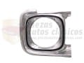 Cerquillo de faro aluminio delantero derecho Dodge Dart (reparado y anonizado)