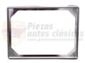 Soporte matricula cuadrado plástico cromado Seat 132 (280x210mm) OEM GA 56621201