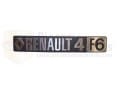 Anagrama trasero Renault 4 F6 Ref: 7700640649