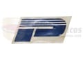 Pegatina "P" Seat Ronda System Porsche (azul) antiguo stock OEN 0003950380