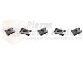 Kit 5 clips metálico diámetro interior 4,2mm 11x18mm recambio calidad equivalente
