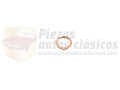 Arandela de cobre plana carter (16x22)