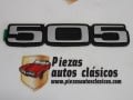 Anagrama adhesivo Peugeot 505