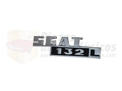 Anagrama trasero metálico Seat 132 L