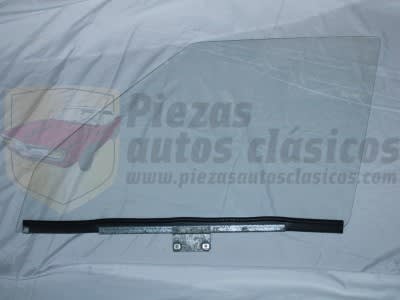 Cristal claro puerta delantera izquierda Renault 9 OEN: 7701584925