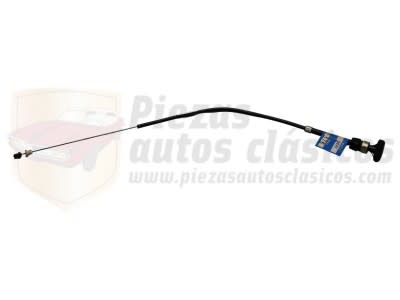 Cable acelerador de mano Seat Ritmo diesel 450mm Ref: 903375 (tirador gris oscuro, diseño 2)