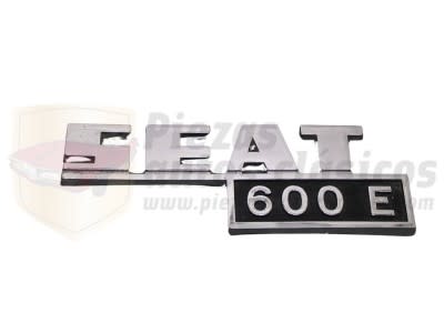Anagrama de plástico Seat 600 E (14x5mm)