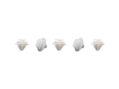 Kit 5 grapas fijación moldura puerta y parrilla Fiat Seat Peugeot Renault 856563/ 7701049270 equivalente