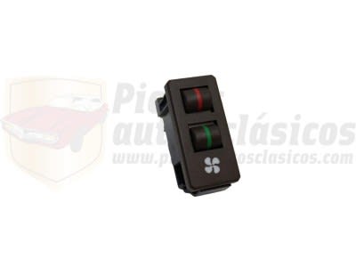 Interruptor calefacción Seat Ritmo CLX, Fiat (marrón)