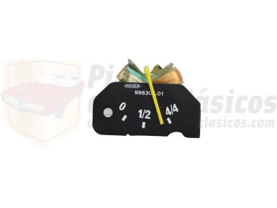 Indicador nivel combustible 12V Seat 127 Especial REF JAEGER 8034/NG99630728