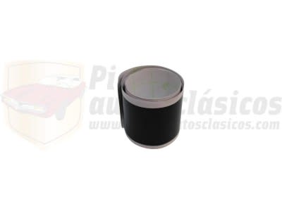 Adhesivo Negro Paragolpes Trasero 2CV Altura 55mm.