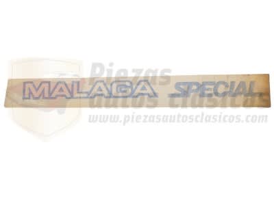 Pegatina adhesiva Seat Málaga "Malaga Especial" 420x30mm