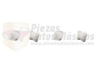 Kit 4 grapas fijación moldura puerta Citroën C4