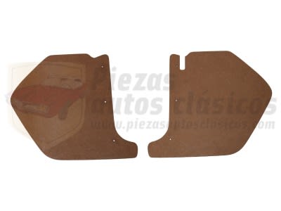 Conjunto paneles (Impermeabilizados) interiores Para tapizar ,pilar "A" Dodge 3700