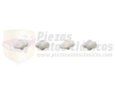 Kit 4 grapas fijación faro Seat 127,131, Ritmo, Fiat Regata y Lancia OEN: 7544349