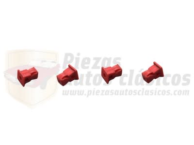 Kit 4 grapas apoyabrazos Seat medidas agujero 4,8mm 10x14x19 OEN: NR14202782