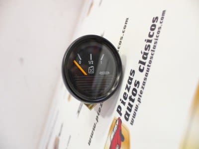 Reloj Indicador De Combustible 24V 52mm Negro Jaeger 20600