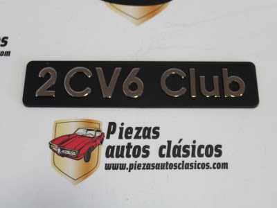 Anagrama adhesivo 2CV6 Club