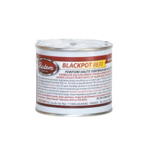 Pintura para silenciosos y líneas escape de acero gris aluminio RestomBlackpot8830 250ml