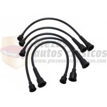 Juego Cables Bujia Renault 4L,R-4F,4,R-8,R-8TS(Antiguo Stock)