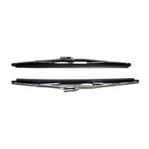 Pareja escobillas cromadas 28cm Seat 600 / Renault 4 equivalente