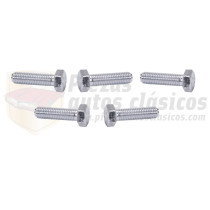 Kit 5 tornillos 8.8 M7x25 Renault 4,5 y Citroën 2CV