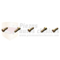 Kit 5 tornillos sujeción aleta Renault 6,3x15 OEM: 0607273300