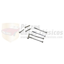 Kit tornillos pilotos delanteros y traseros Seat 600 E/L
