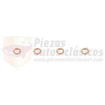 Kit 4 arandelas de cobre 10X16 para latiguillos de freno Renault