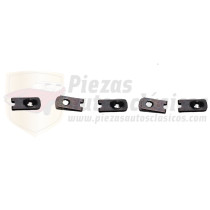 Kit 5 grapas rosca chapa universal 6,3mm OEM: 7703046012