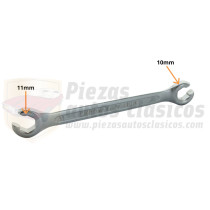 Llave para linea de freno. 10mm y 11mm herramienta de calidad