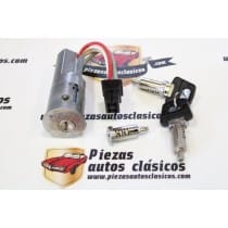 Kit clausor + bombines de puertas con la misma llave Renault 4, 6 y 12 97mm
