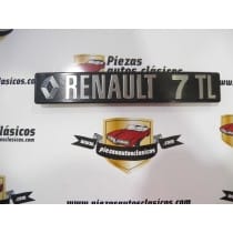 Anagrama trasero Renault 7 TL