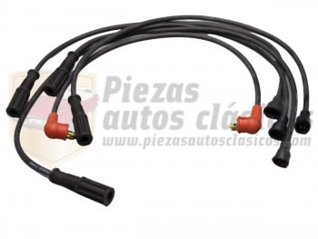 Juego de Cables de Bujía Ford Fiesta 1.0, 1.1 (957cc - 1100cc) 76-88 Angli 18040