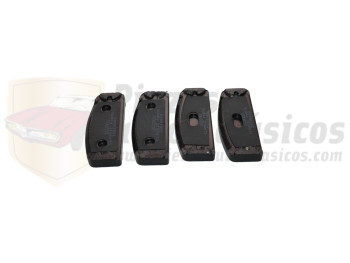 Juego De Pastillas De Frenos Delanteras Renault 8 y 10 (sin pasadores) recambio calidad equivalente