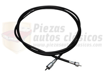 Cable Cuentakilómetros Renault 8, 10, Dauphine, 4/4 y Simca 1000 rosca M12x1 recambio calidad equivalente