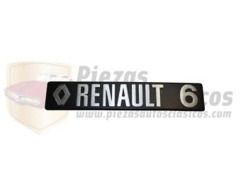 Anagrama metálico Rombo Renault 6