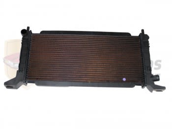 Radiador refrigeración plástico y cobre Ford Escort MK4, Orion MK2 OEM 1643542 panel 320x600