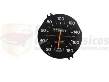 Velocimetro cuentakilómetros 0-180kms/h Peugeot 505 SR Ref: Jaeger 4147