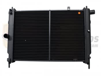 Radiador refrigeración plástico y cobre Opel Kadett 16v diesel panel 365x520x30 OEM 1300050