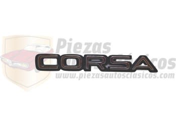 Anagrama Corsa Opel Corsa 205x30mm (con tara)