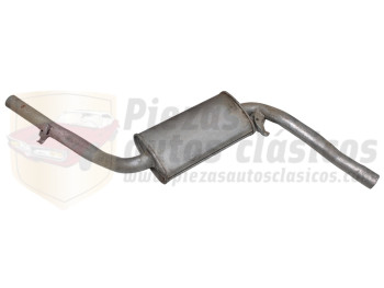 Silencioso de escape Fonos Volkswagen Passat 1800,LS 5,GLS 5 y Variant Santana GX-5,LX-5 Y GL-5 Ref:61618