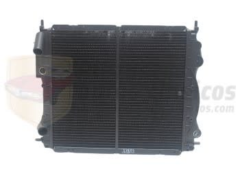 Radiador refrigeración cobre Renault 19,21,clio Panel 430x375x24 equivalente Valeo 730182