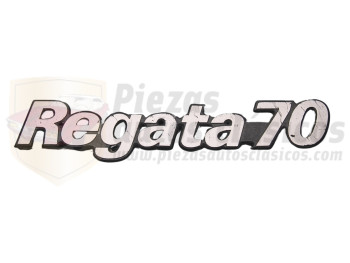 Anagrama Fiat Regata 70 con tara (ver imágenes)