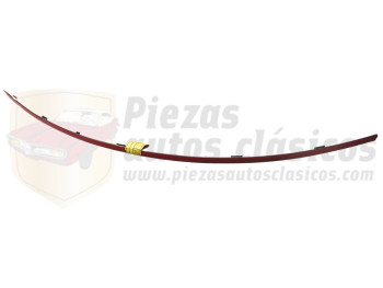 Moldura embellecedor roja paragolpes delantero Renault Clío OEN: 7700272205