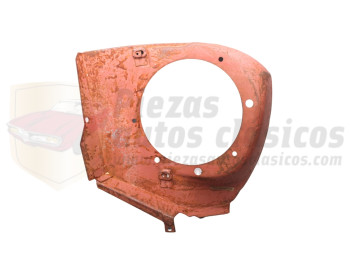 Ojal de faro delantero izquierdo Seat 1400 C y 1500 monofaro OEM AC-51002702 (antiguo stock)