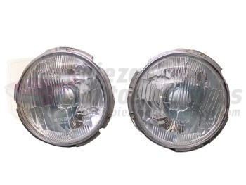 Pareja de ópticas FEU con cerquillos y soportes Dodge Dart Kinby