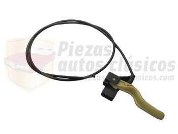 Cable capó Opel Corsa 1985-1993 izquierdo 1486mm OEM: 1178447/ 999033
